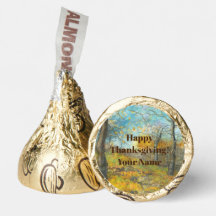 Otoño dorado en una acuarela de roble