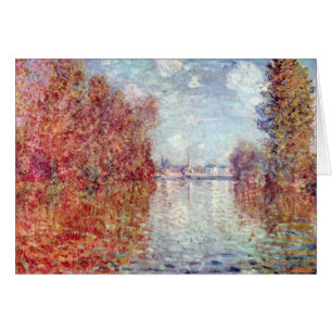 Otoño en Argenteuil por Claude Monet