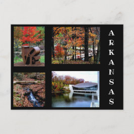 Otoño en Bentonville Arkansas Fotografía Tarjeta P