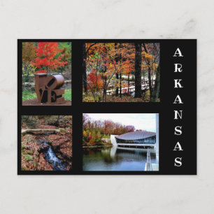 Otoño en Bentonville Arkansas Fotografía Tarjeta P