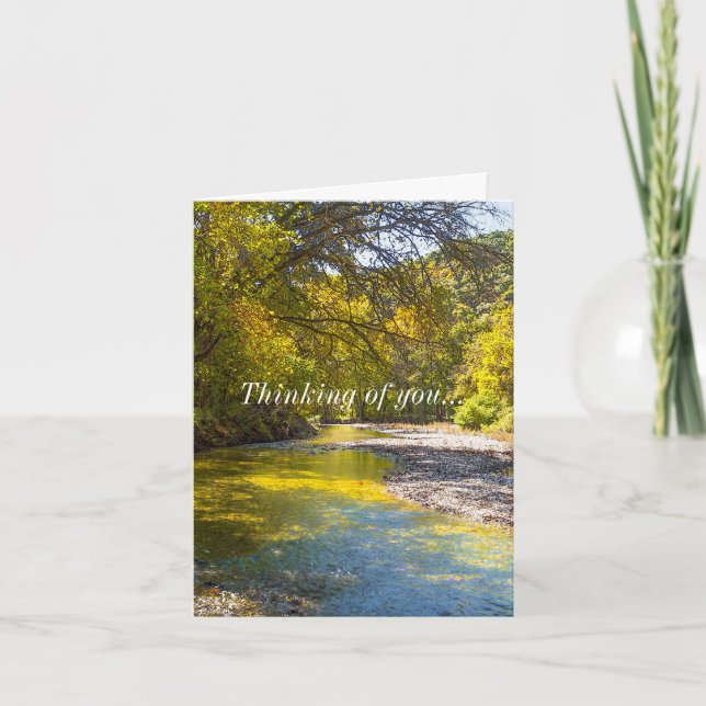 Otoño En Busiek Painterly Pensando En Tu Tarjeta (Anverso)