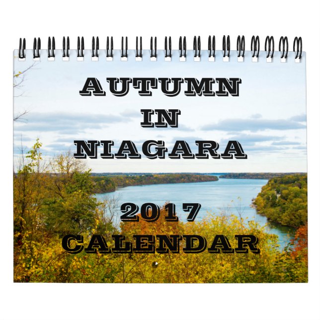 Otoño en el Calendario Niagara (Tapa)