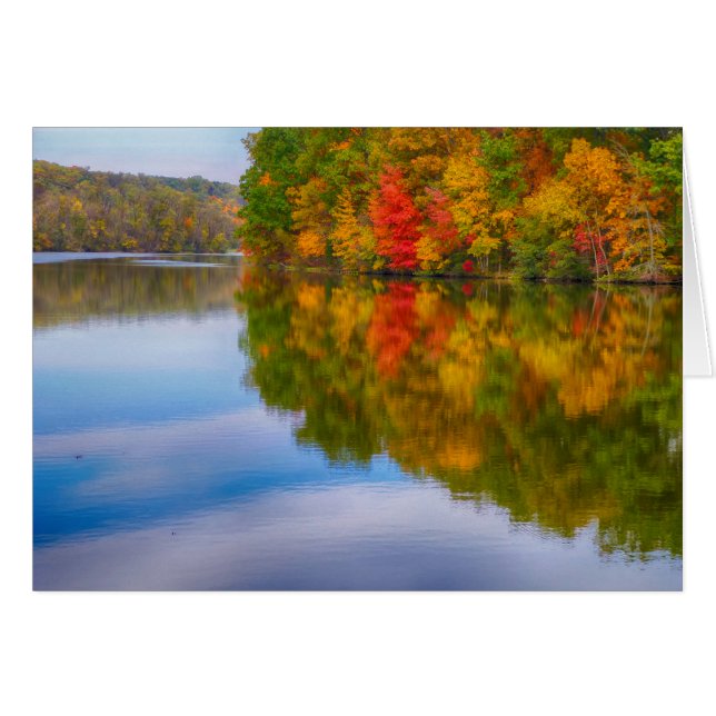 Otoño en el lago (Anverso (Horizontal))