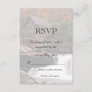 Otoño En El País Boda RSVP