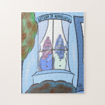 Otoño en el rompecabezas de Minnesota