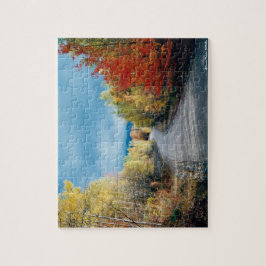 Otoño en el rompecabezas de Nueva Inglaterra