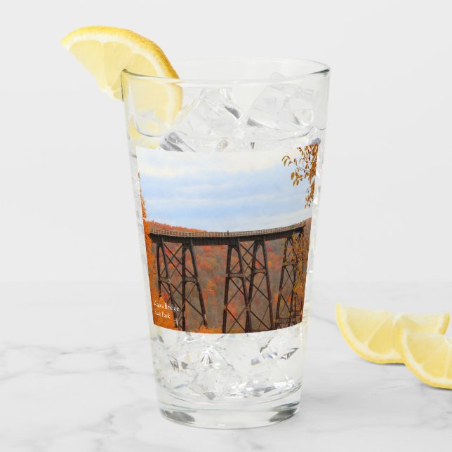 Otoño En Kinzua Bridge Souvenir (Anverso (hielo))