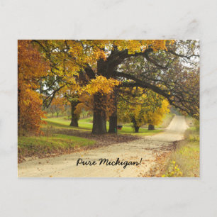 Otoño en la postal de Michigan