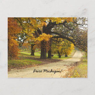 Otoño en la postal de Michigan