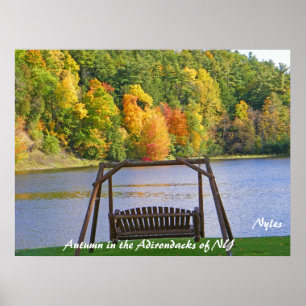 Otoño en los Adirondacks de impresión o Poster de 