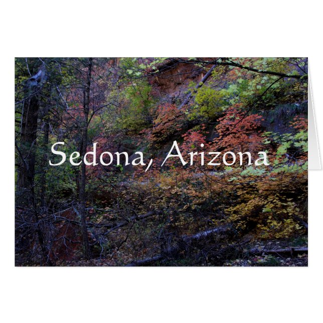 Otoño en Sedona, Arizona (Anverso (Horizontal))