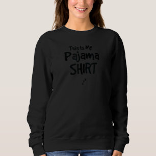 Otoño Este Es Mi Pajama Sleepover Pj Top