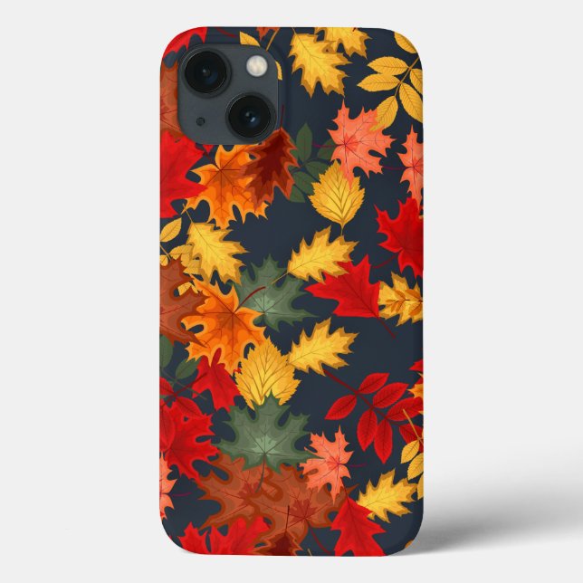 Otoño Foliage Fall deja Funda iphone 13 funda (Reverso)