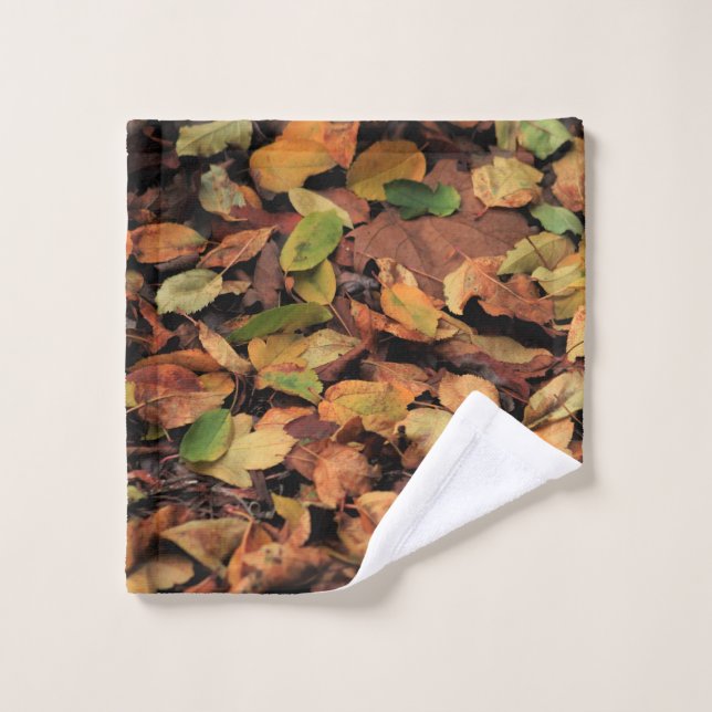 otoño, hojas secas (Toallita)