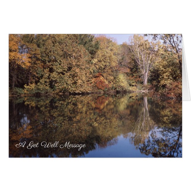 Otoño, las reflexiones sobre el agua se recuperan  (Anverso (Horizontal))