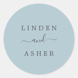 Otoño | Sellos para sobres de Bodas de pizarra