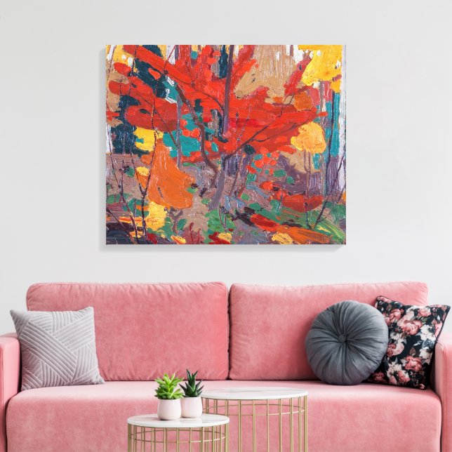Otoño | Tom Thomson | Impresión en lienzo (Insitu (Sala de estar))