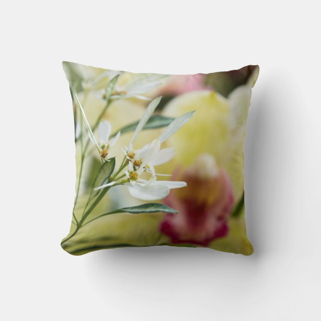 Otra almohada con una orquídea hermosa (Anverso)