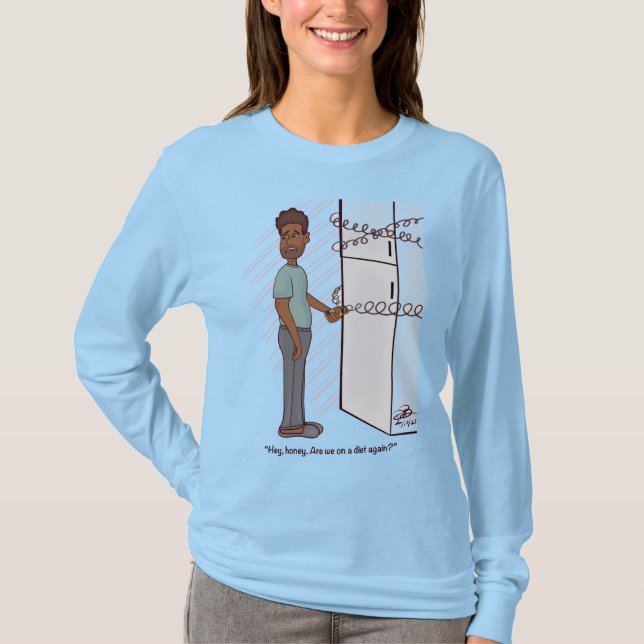 Otra camiseta de manga larga para mujeres de la di (Anverso)