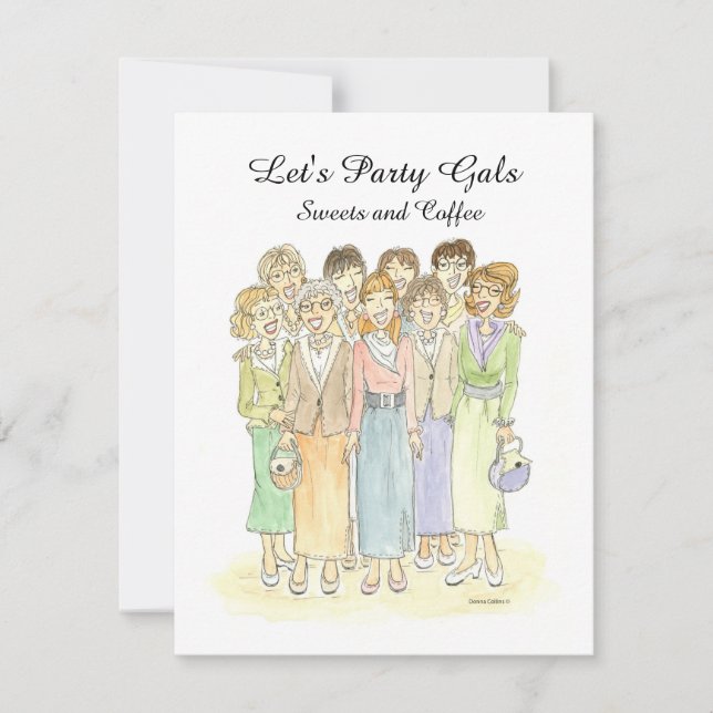 Otra invitación a los gales Fiestas (Anverso)