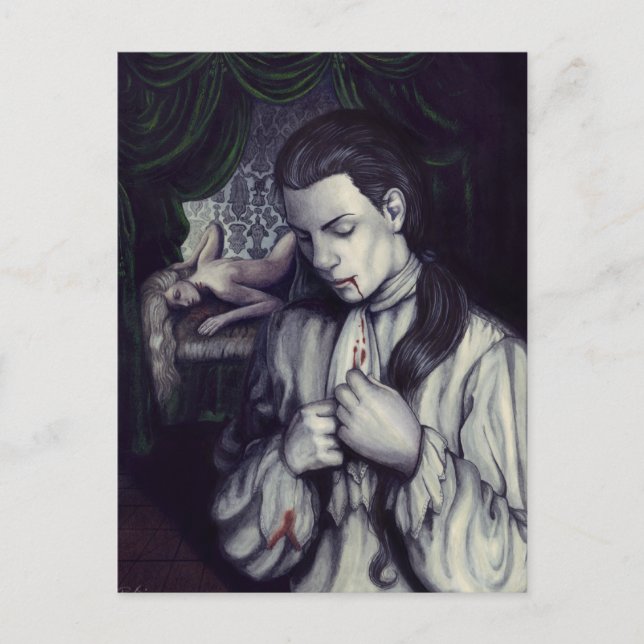 Otra postal de Cravat ruinada (Anverso)