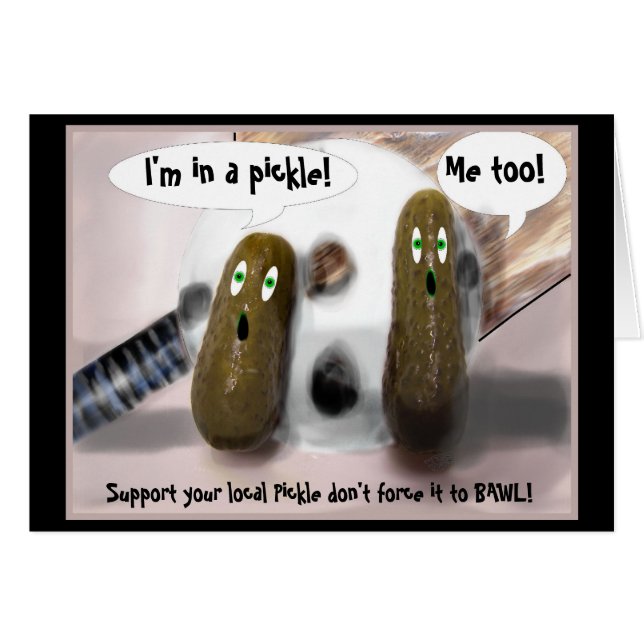 Otra tarjeta cómica de Gherkin (Anverso (Horizontal))