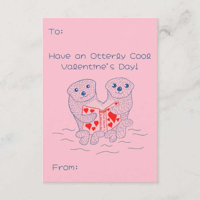 Otras personas leyendo una tarjeta de El día de Sa (Anverso)