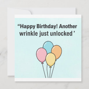 Otro año más cercano a las tarjetas de cumpleaños 