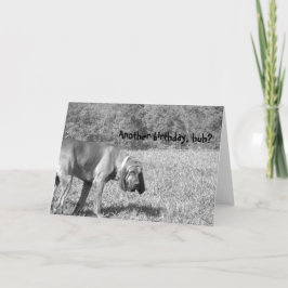 Otro cumpleaños, ¿eh? Tarjeta de cumpleaños de per