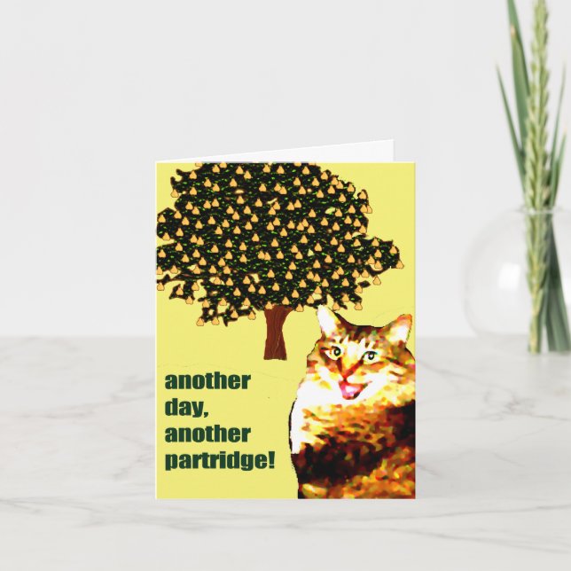 otro día, otra tarjeta de navidades perdigiosos (Anverso)