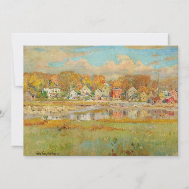 Otro lado del río | Colin Campbell Cooper (Anverso)