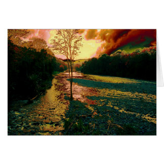 Otro río, otro atardecer