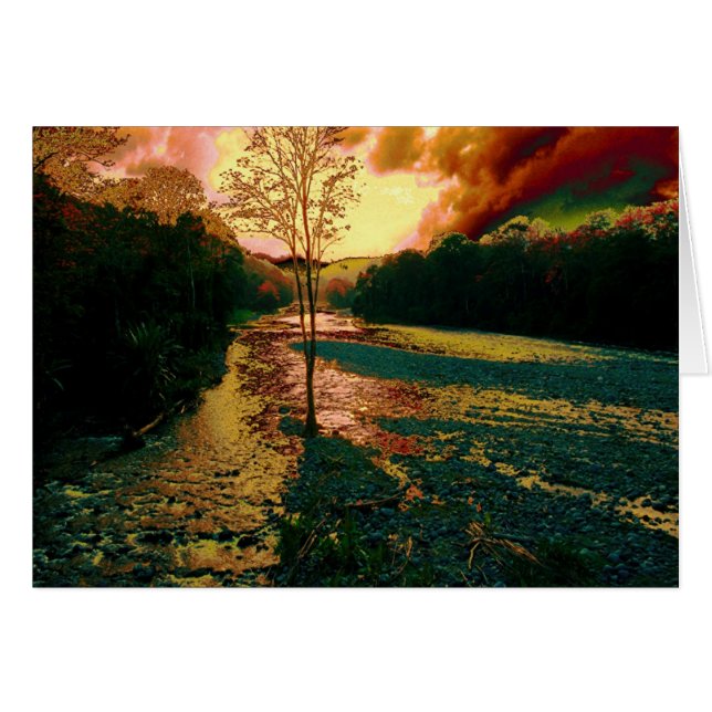 Otro río, otro atardecer (Anverso (Horizontal))