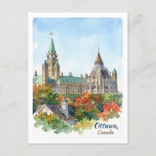 Ottawa, Canadá. Tarjeta postal