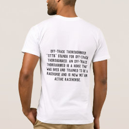 OTTB CLUB, ¡LO TIENES! Camiseta