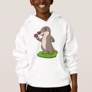 Otter con flor