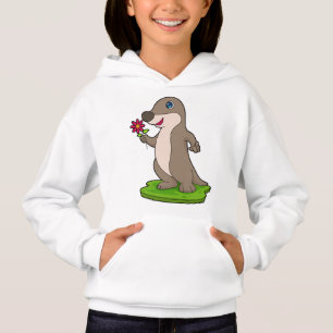 Otter con flor