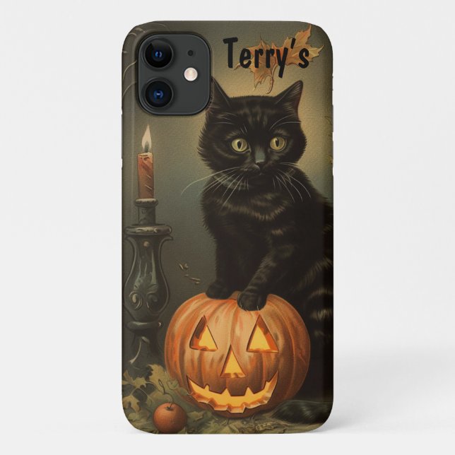 OtterBox Apple iPhone 11 Funda Halloween Kitten (Reverso)