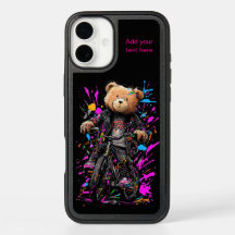 OtterBox: estilo de graffiti vibrante de osito de