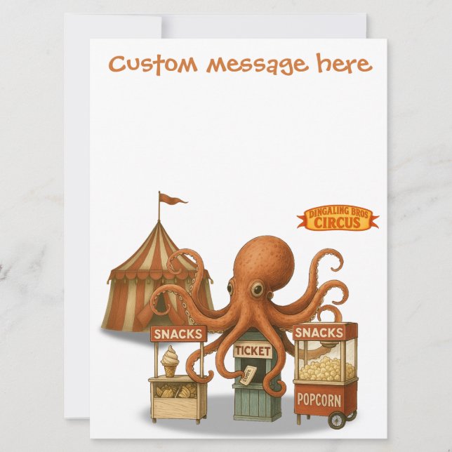 Otto’s circus snack shack (Anverso)