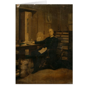 Otto von Bismarck en su estudio