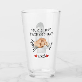 Our First Fathers Day Custom Photo Fist Bump