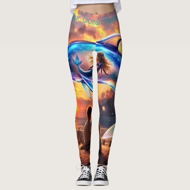 Our Ocean Fantasy - leggings | tights Girls  (Anverso)