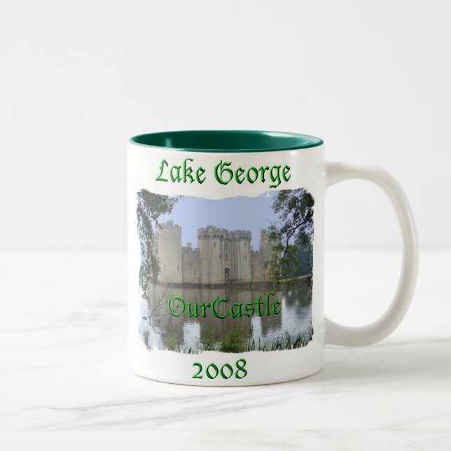 OurCastle 11 onzas. Taza de George del lago (Derecha)