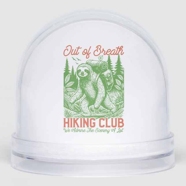 Out of Breath Funny Sloth Hiking Club (Anverso)