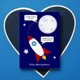 Out of This World Rocket Valentine
