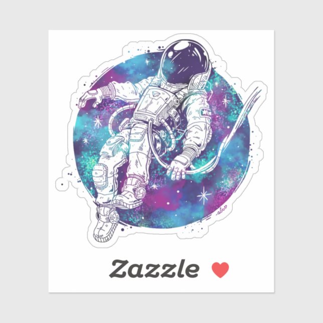 Out of This World Vinyl Pegatina (Hoja)