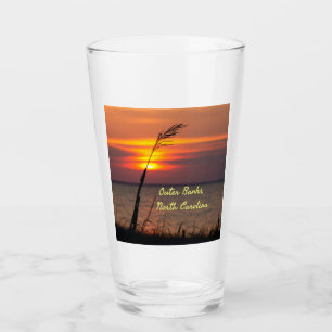 Outer Banks North Carolina Beach Sunset Naranja Sk