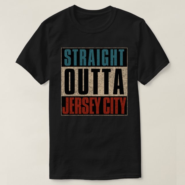 Outta Jersey City New Jersey NJ (Diseño del anverso)