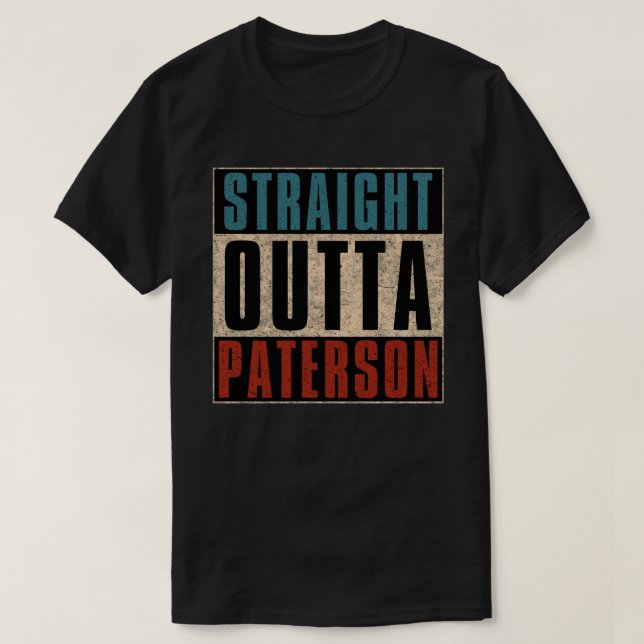 Outta Paterson New Jersey NJ (Diseño del anverso)